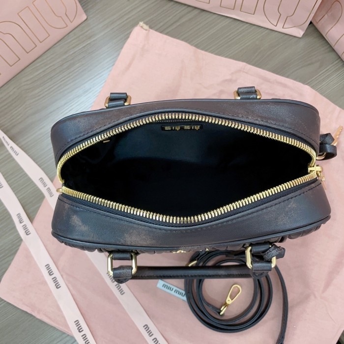 Arcadie Matelassé Nappa Leather Bag“24*16*7.5CM”-0511=
