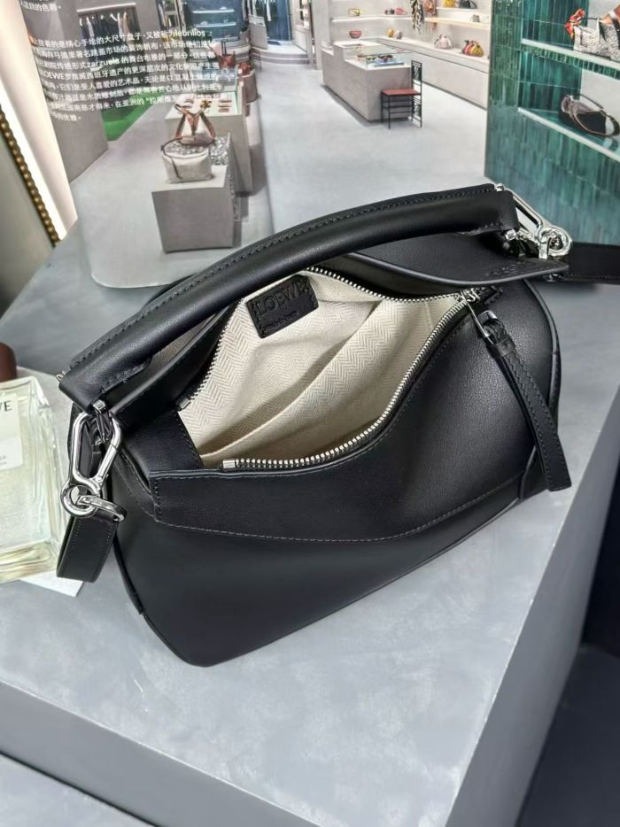 Small Puzzle Edge bag in classic calfskin“24*16*10.5CM”-086=