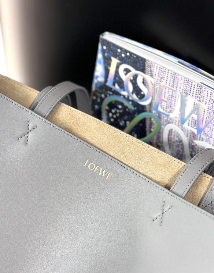 Medium Puzzle Fold tote in nappa calfskin“31.5*25.5*14.5CM”-086=