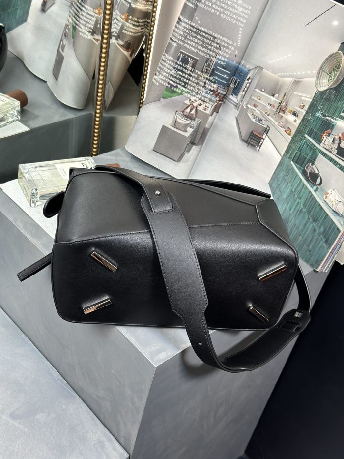 Medium Puzzle Edge bag in classic calfskin“29*19.5*14CM”-057=