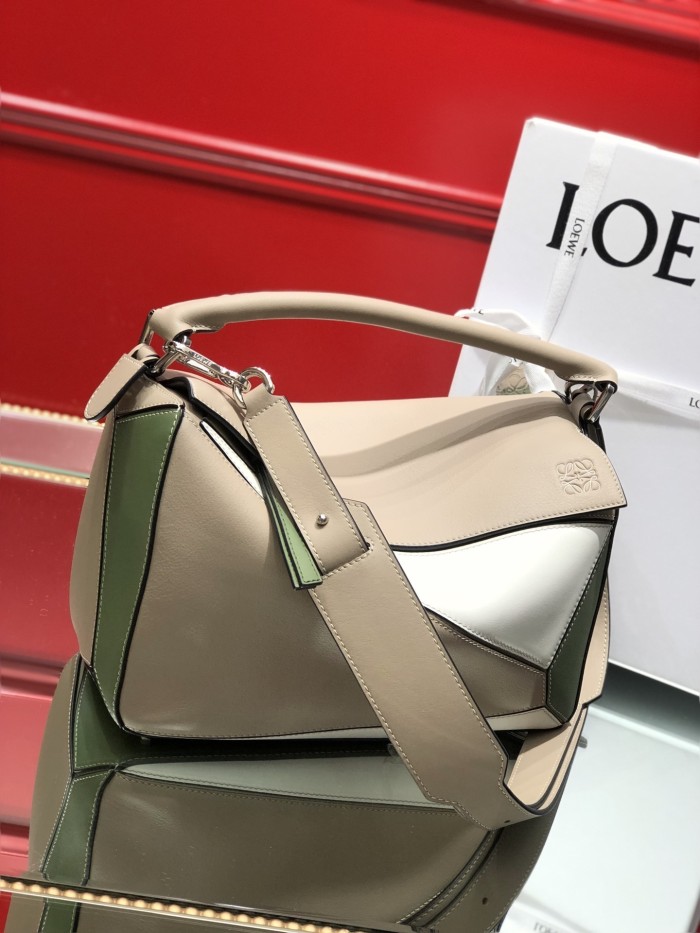 Medium Puzzle bag in classic calfskin“29*18*12CM”-027=