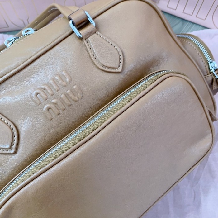 Nappa Leather Top Handle Bag“32*21*12.5CM”-0831