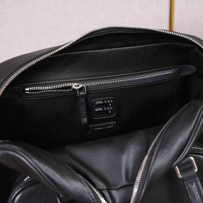 Pocket Nappa Leather Bag“31*20*16CM”-0521=