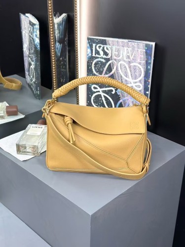 Small Puzzle bag in smooth calfskin“24*16*10.5CM”-057=
