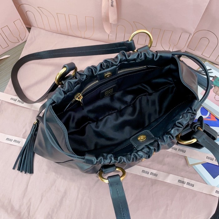 Joie Nappa Leather Bag“32*16*10.5CM”-0501=