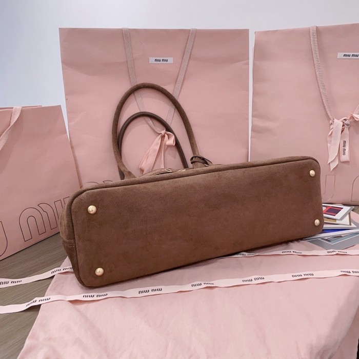 Aventure Suede Leather Handbag“44*22.5*14.5CM”-0011=