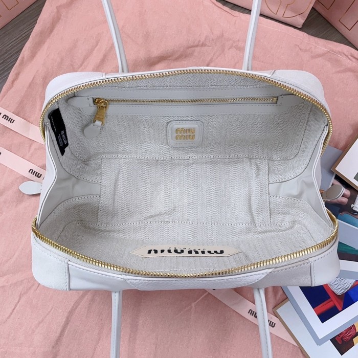Beau Patchwork Top-Handle Bag“28*12*9CM”-0511=