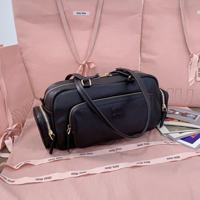 Leather Beau bag“32*15.5*11CM”-0021=