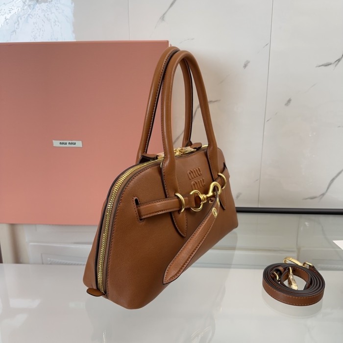 Aventure Nappa Leather Top-Handle Bag“33*17*11CM”-0811=