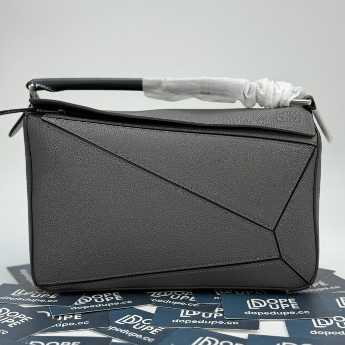 Medium Puzzle Edge bag in classic calfskin“29*19.5*14CM”-057
