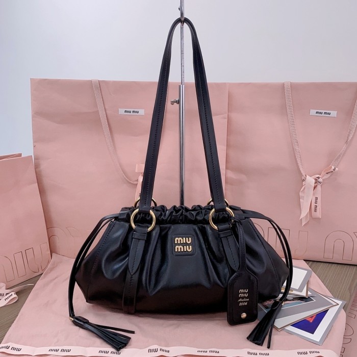 Joie Nappa Leather Bag“32*16*10.5CM”-0501=