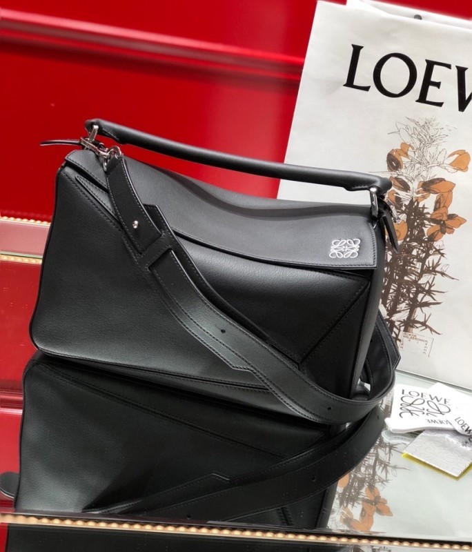 Medium Puzzle bag in classic calfskin“29*18*12CM”-027=