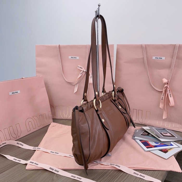 Joie Nappa Leather Bag“44*16*10.5CM”-0301=