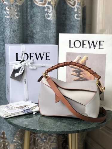Small Puzzle Edge bag in classic calfskin“24*16*10.5CM”-027=