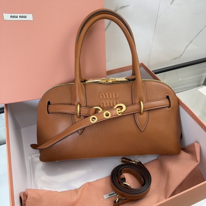 Aventure Nappa Leather Top-Handle Bag“33*17*11CM”-0811=