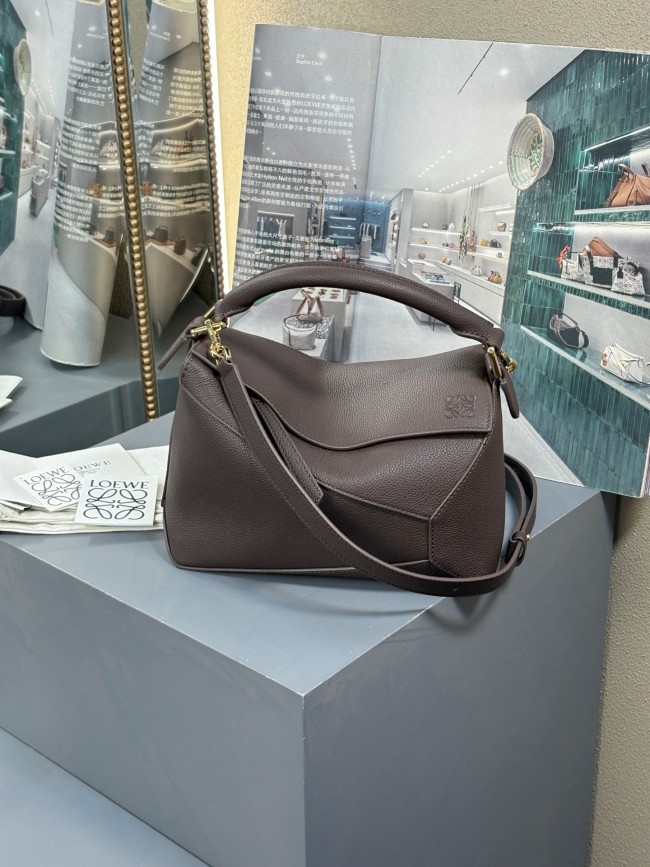 Small Puzzle Edge bag in classic calfskin“24*16*10.5CM”-086=