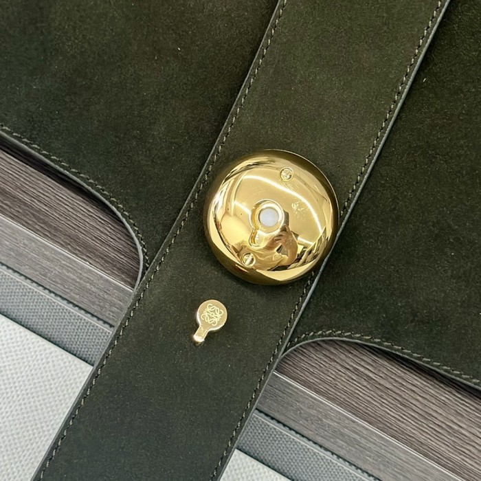 Pebble Bucket Bag In Soft Grained Calfskin“28*24.5*23.5CM”-087=