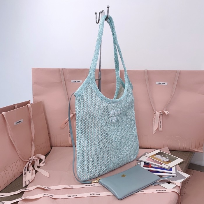 IVY Sequin Mesh Handbag“40*35CM”-0301=