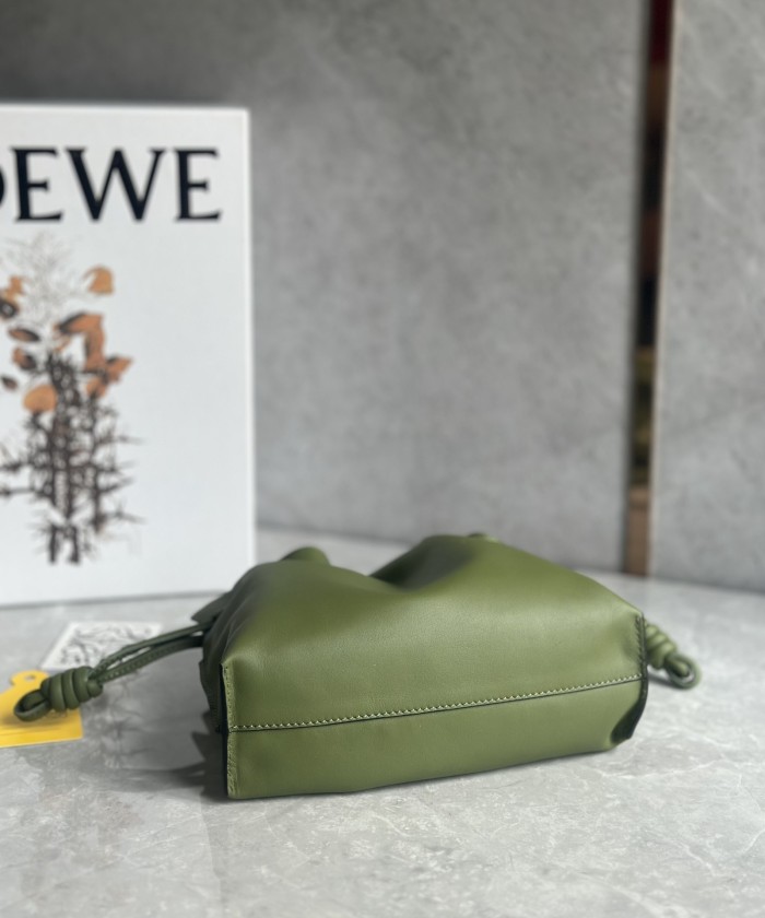 Mini Flamenco Clutch In Nappa Calfskin“22.5*18*9CM”-057=