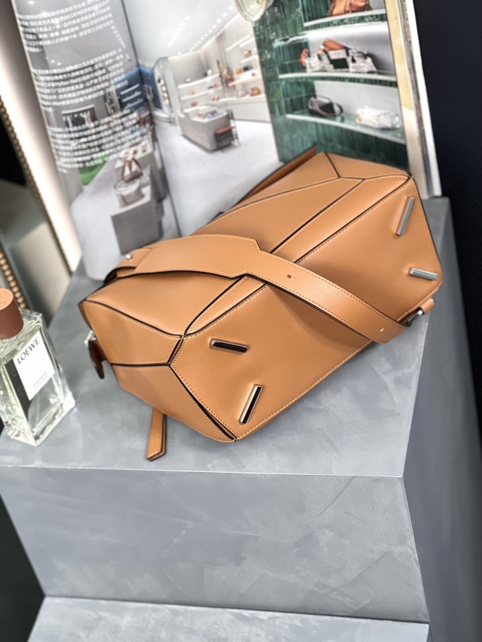 Medium Puzzle bag in classic calfskin“29*18*12CM”-027=