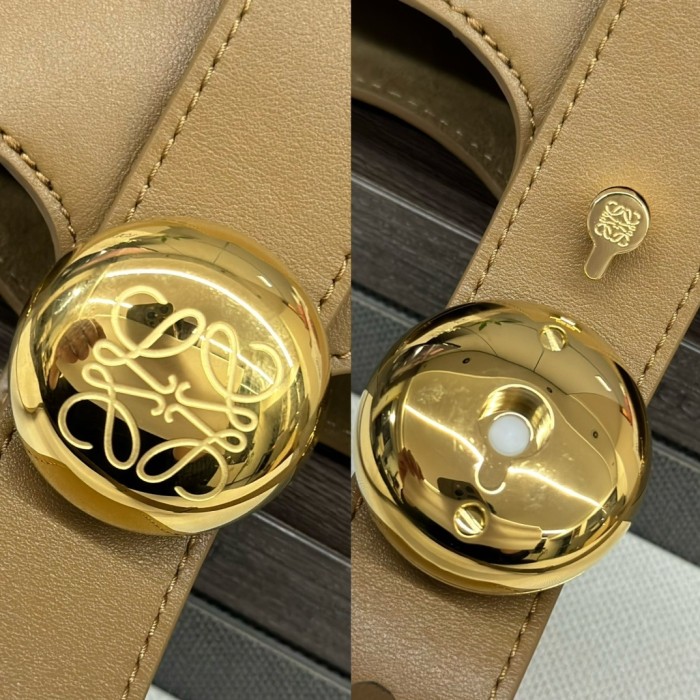 Pebble Bucket Bag In Soft Grained Calfskin“19.5*16*16CM”-037=