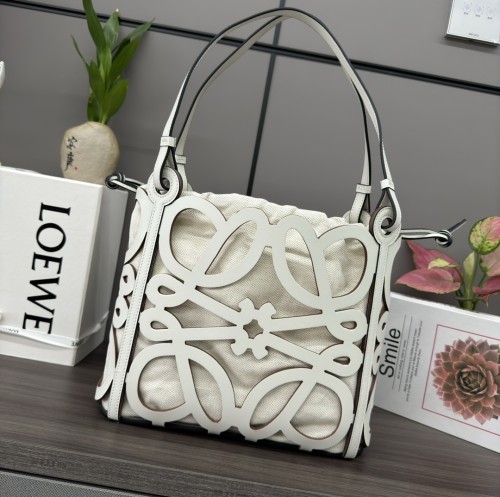 Anagram Cutout Small Tote Bag“32*25.5*12CM”-078=