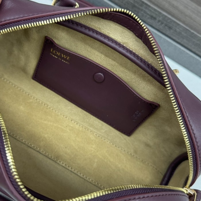 Amazona 23 Cropped Bag In Nappa Calfskin“23*11*10CM”-057=