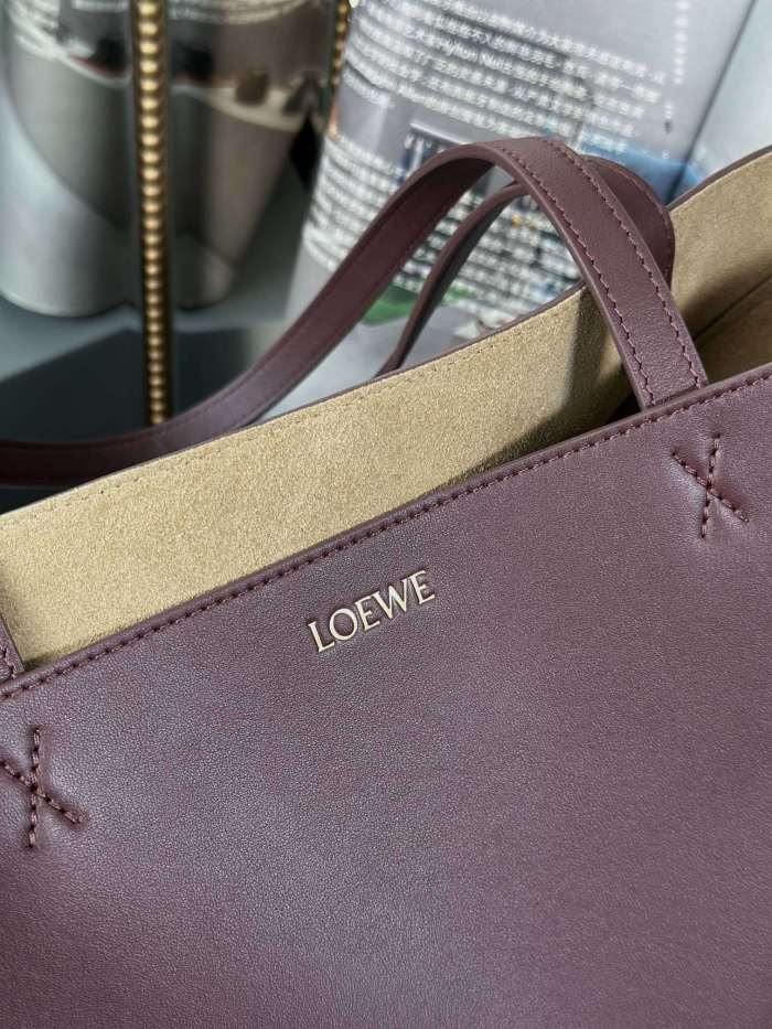 Medium Puzzle Fold tote in nappa calfskin“31.5*25.5*14.5CM”-086=