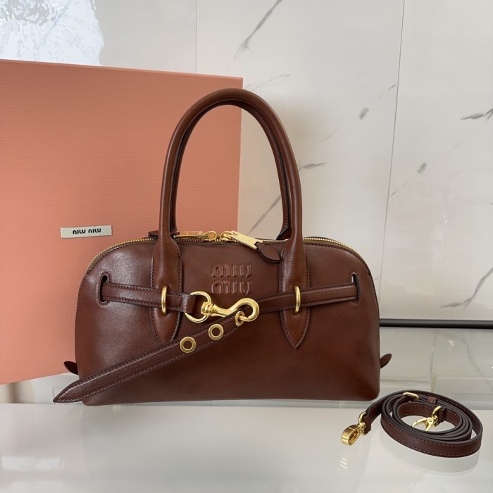 Aventure Nappa Leather Top-Handle Bag“33*17*11CM”-0811=