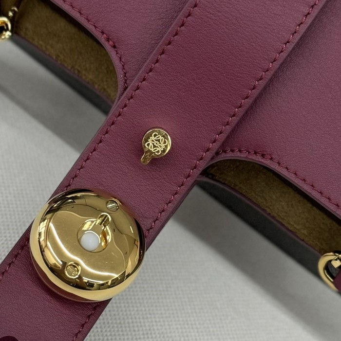 Pebble Bucket Bag In Soft Grained Calfskin“19.5*16*16CM”-037=