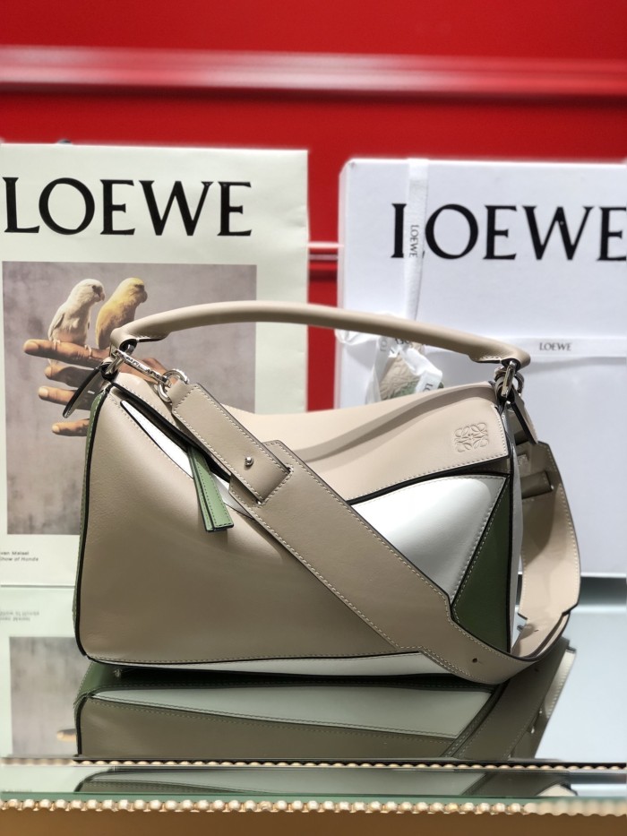 Medium Puzzle bag in classic calfskin“29*18*12CM”-027=