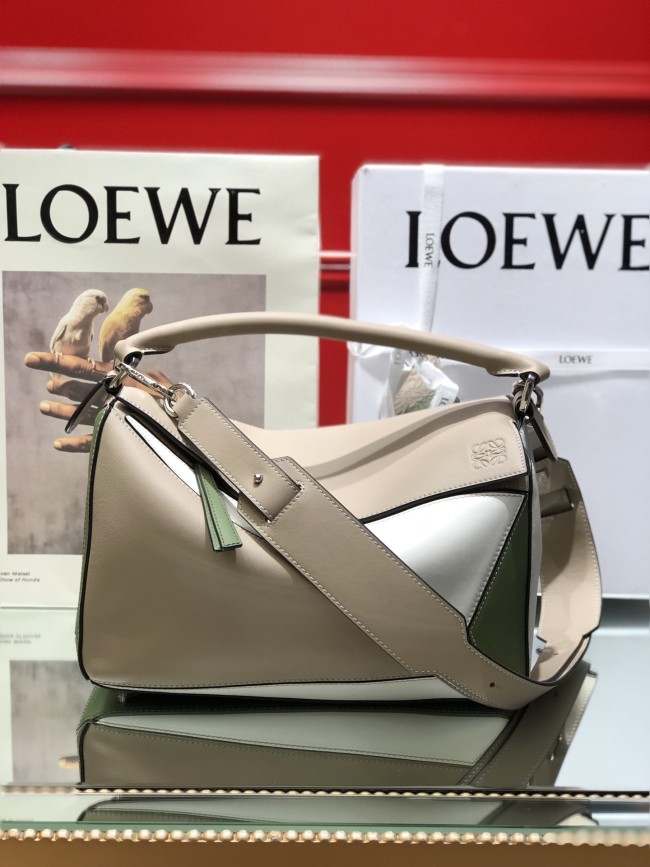 Medium Puzzle bag in classic calfskin“29*18*12CM”-027=