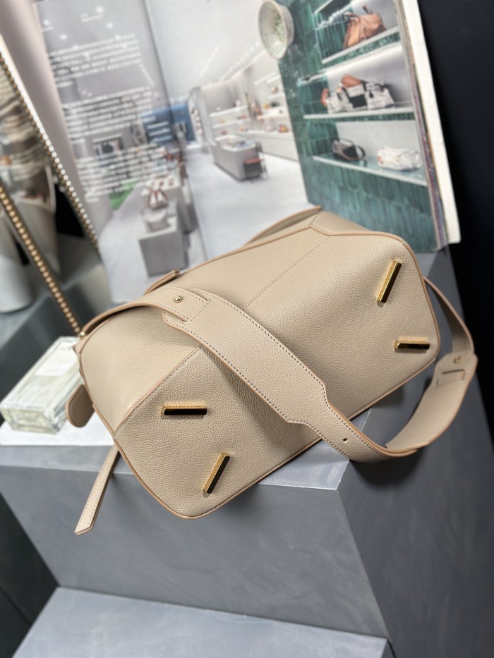 Medium Puzzle Edge bag in classic calfskin“29*19.5*14CM”-057=