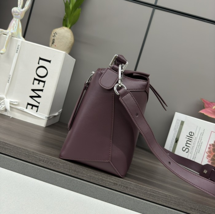Puzzle Edge Bag In Soft Grained Calfskin“33*21.5*14.7CM”-008=
