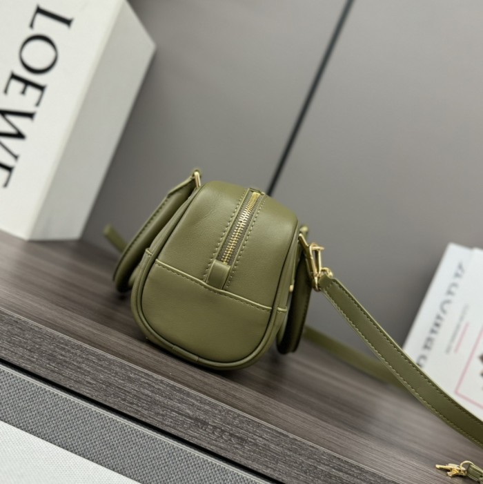 Amazona 23 Cropped Bag In Nappa Calfskin“23*11*10CM”-057=