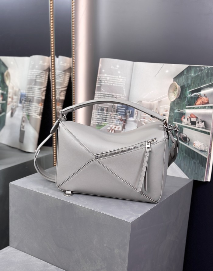 Medium Puzzle bag in classic calfskin“29*18*12CM”-027=