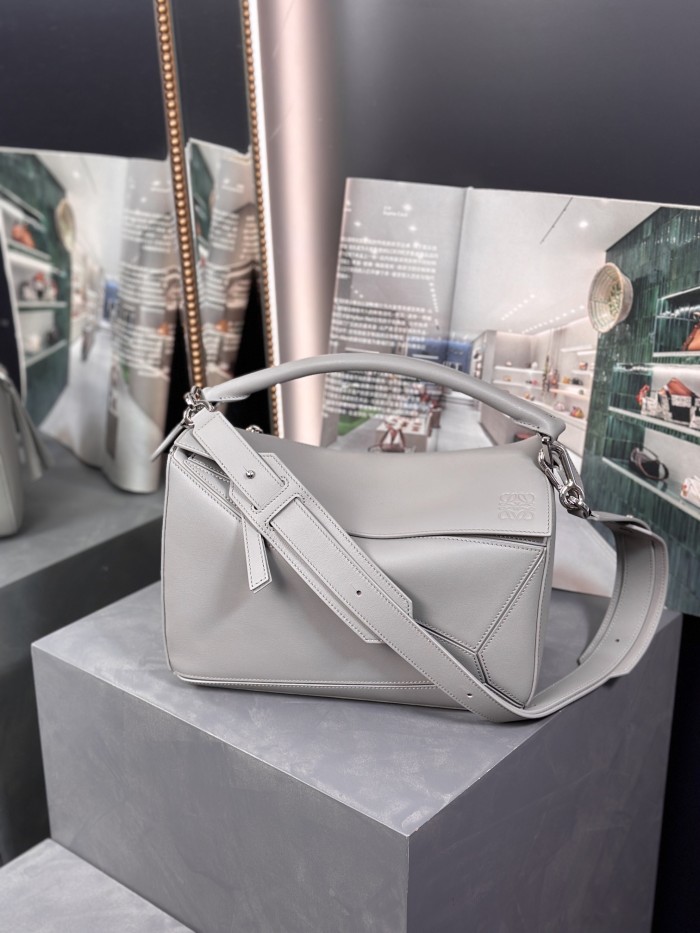 Medium Puzzle bag in classic calfskin“29*18*12CM”-027=