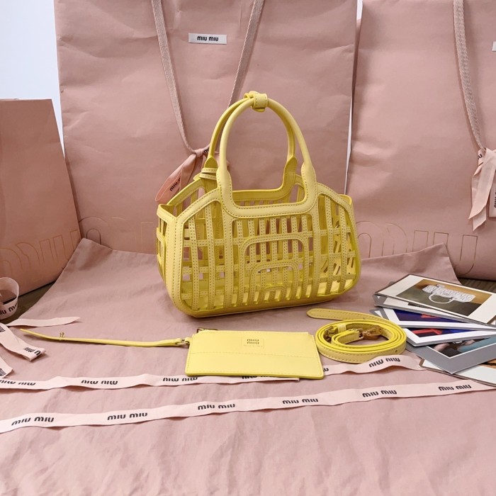 Leather Basket“24*12.5*9CM”-0611=