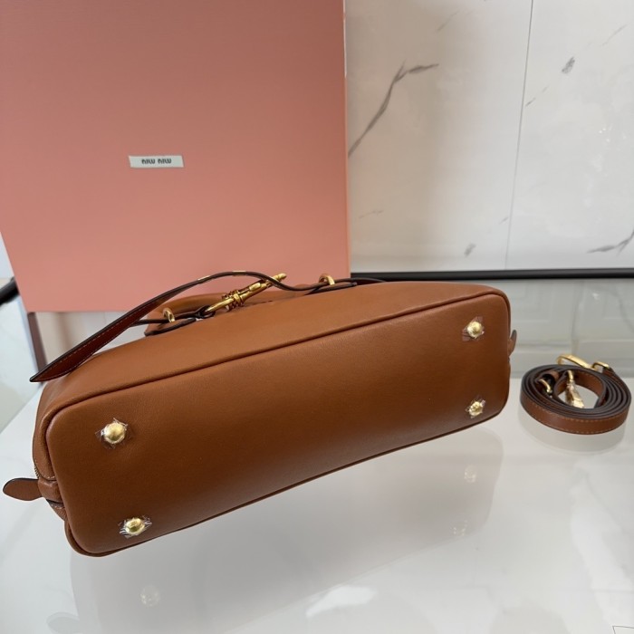 Aventure Nappa Leather Top-Handle Bag“33*17*11CM”-0811=