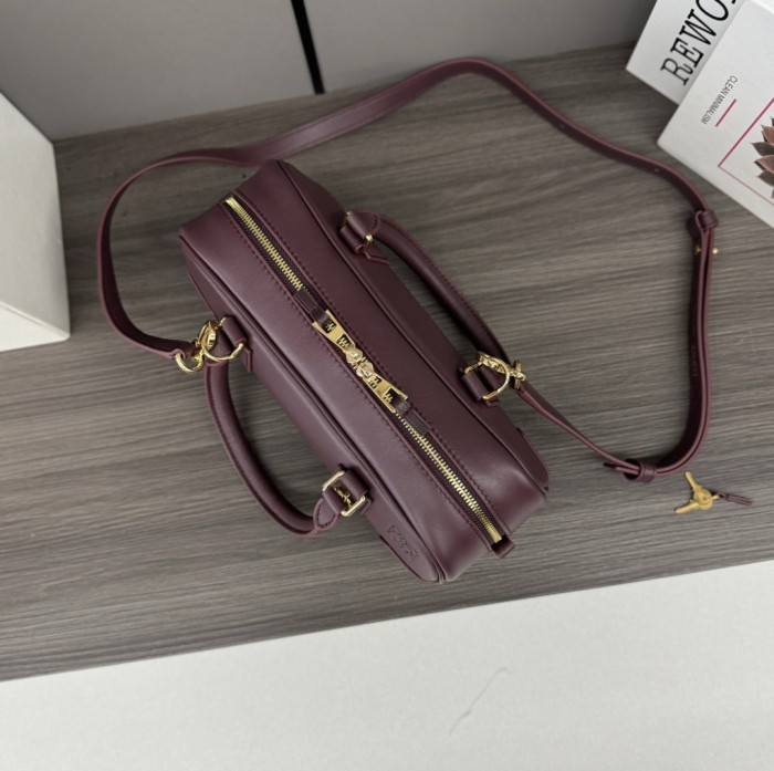 Amazona 23 Cropped Bag In Nappa Calfskin“23*11*10CM”-057=