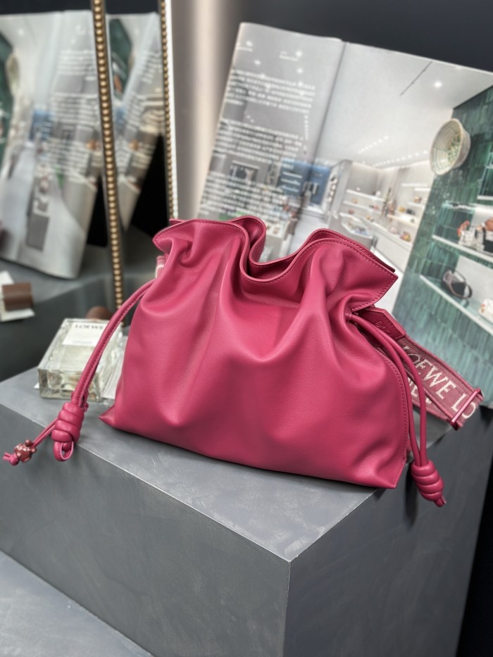 Medium Flamenco clutch in nappa calfskin“30*24.5*10.5CM”-067=