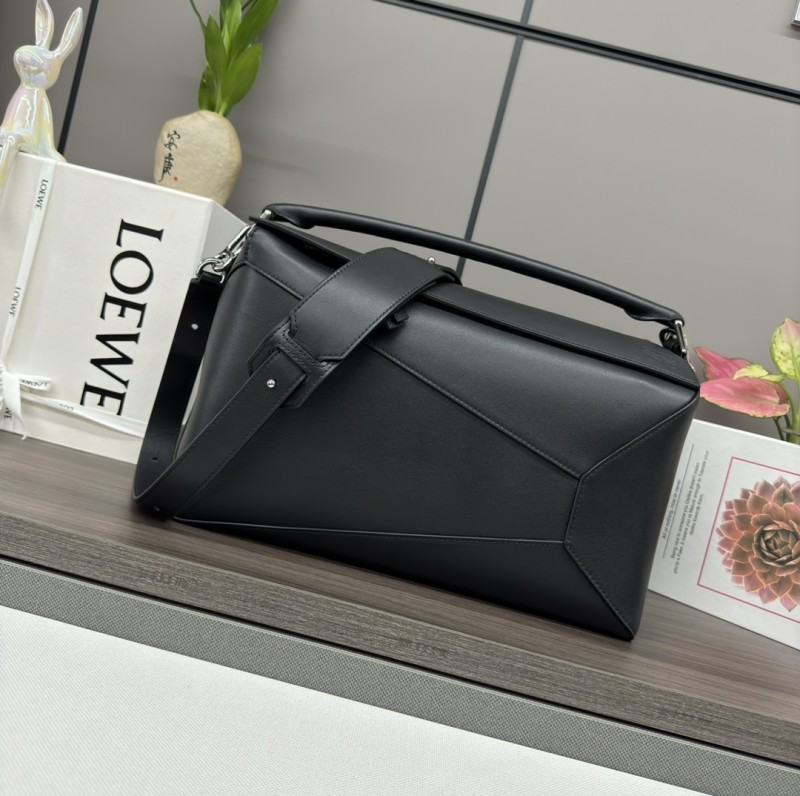 Puzzle Edge Bag In Soft Grained Calfskin“33*21.5*14.7CM”-008=