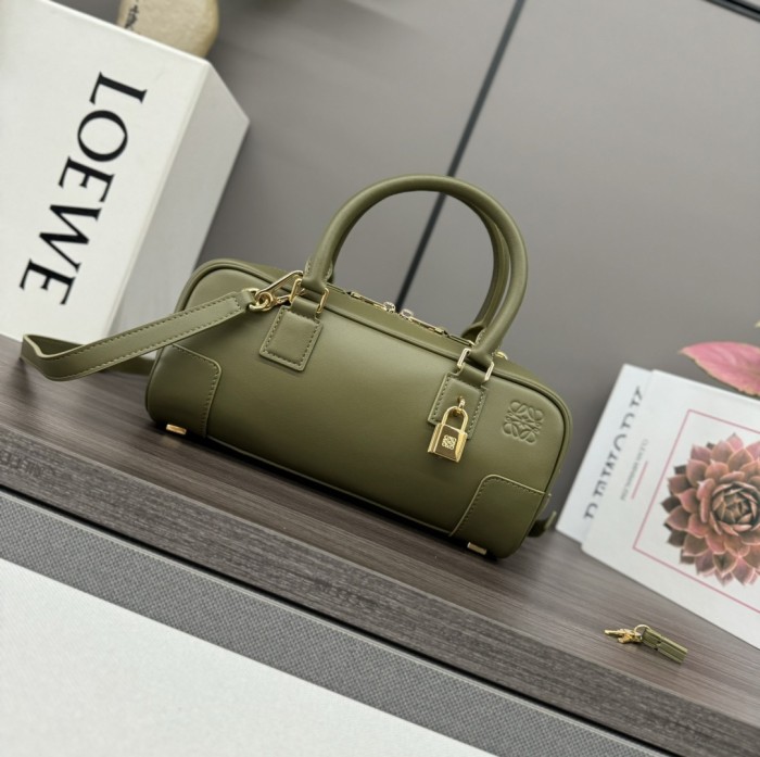Amazona 23 Cropped Bag In Nappa Calfskin“23*11*10CM”-057=