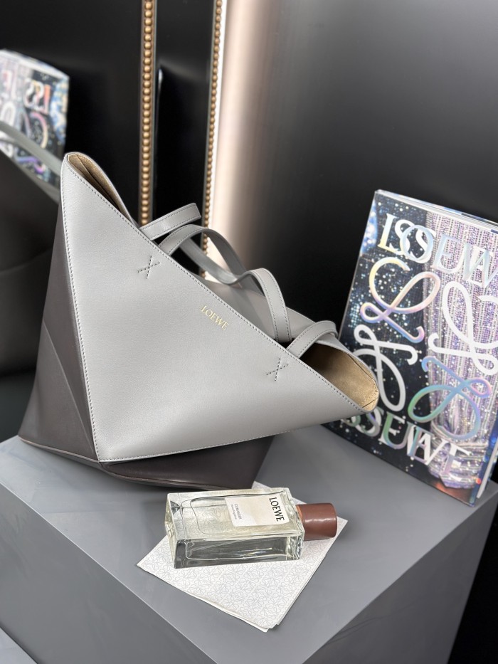Medium Puzzle Fold tote in nappa calfskin“31.5*25.5*14.5CM”-086=