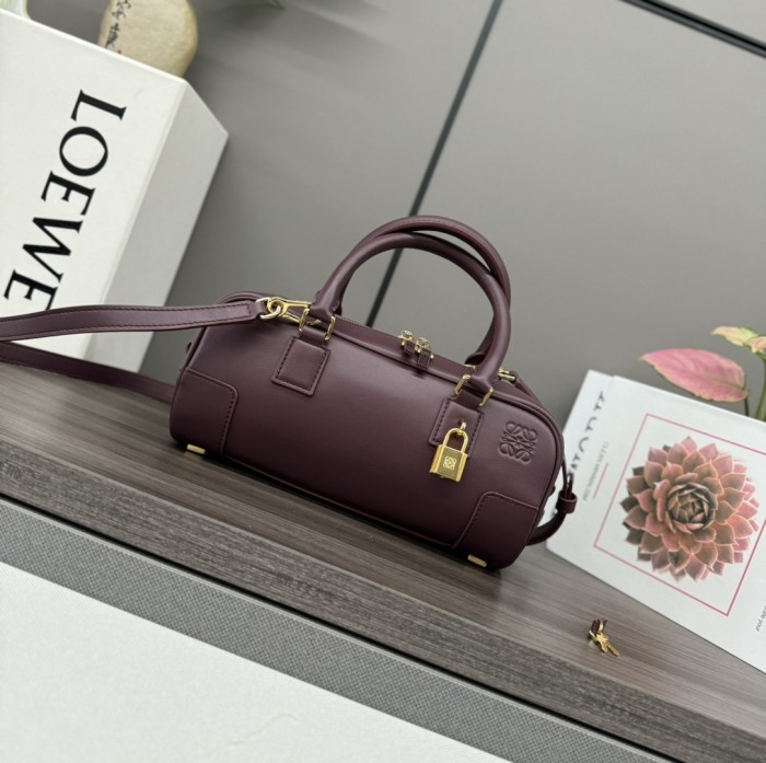 Amazona 23 Cropped Bag In Nappa Calfskin“23*11*10CM”-057=