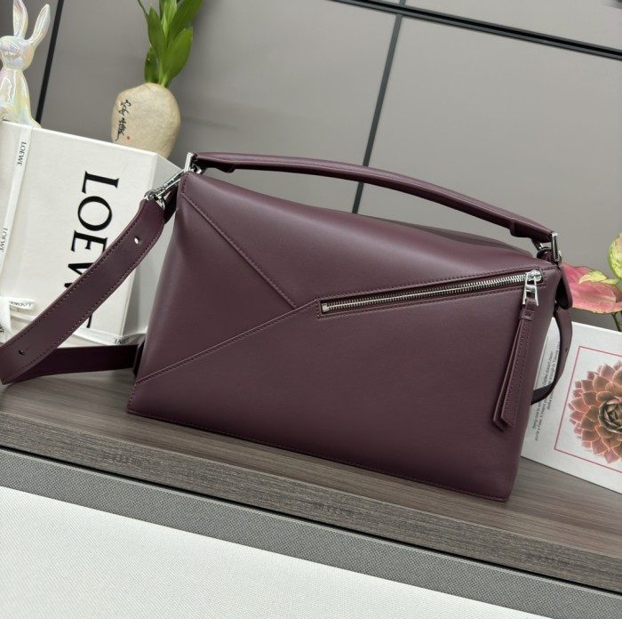 Puzzle Edge Bag In Soft Grained Calfskin“33*21.5*14.7CM”-008=