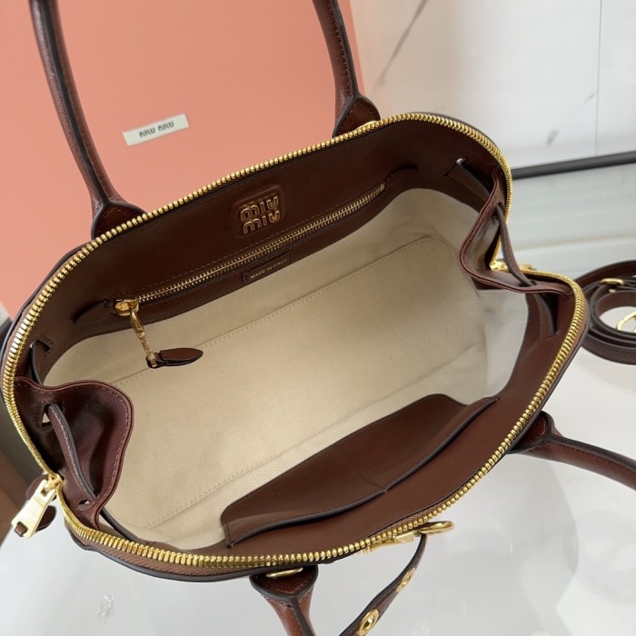 Aventure Nappa Leather Top-Handle Bag“33*17*11CM”-0811=