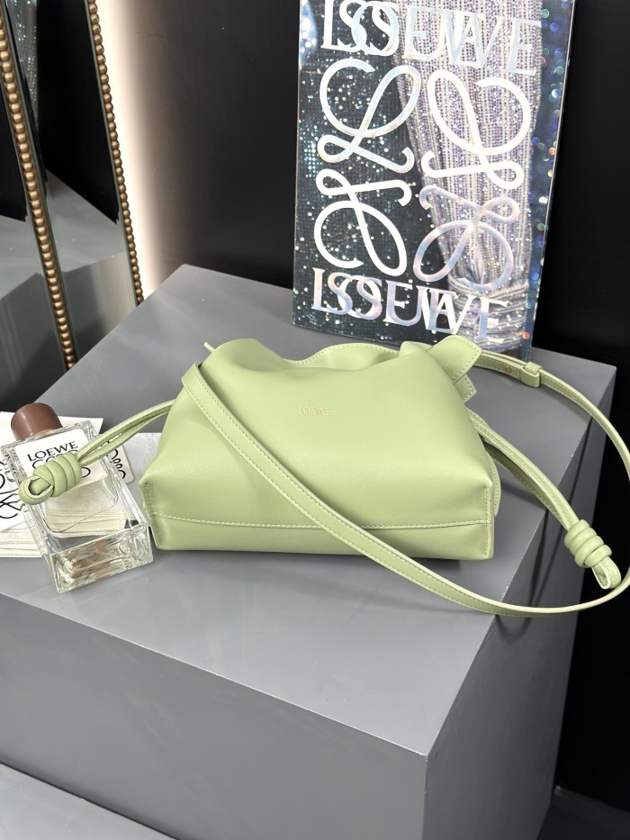 Mini Flamenco Clutch In Nappa Calfskin“22.5*18*9CM”-057=