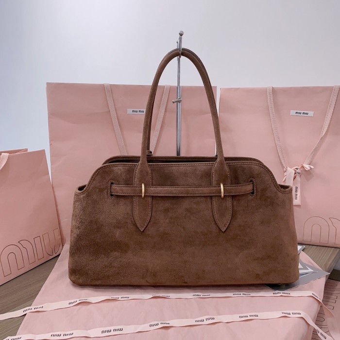 Aventure Suede Leather Handbag“44*22.5*14.5CM”-0011=