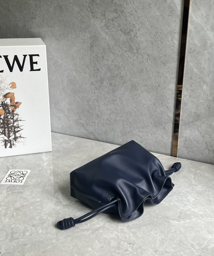 Mini Flamenco Clutch In Nappa Calfskin“23.9*18*9CM”-057=